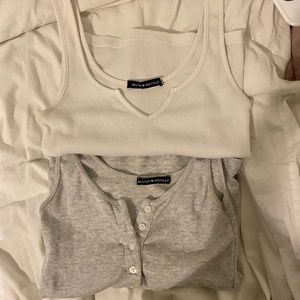 two brandy melville tanks for the price of one!